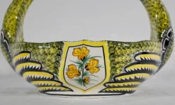 Hot Pamono Earthenware Basket from Henriot Quimper