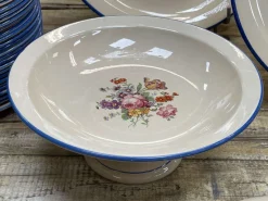 Pamono Earthenware Dinner Service from Salins Les Bains, Set of 72><noscript><img width=