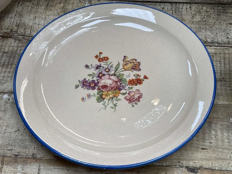 Pamono Earthenware Dinner Service from Salins Les Bains, Set of 72> Dinnerware Accessories