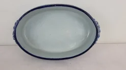 Outlet Pamono Earthenware Planter / Basin from Nevers Montagnon, 1890s