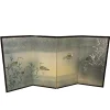 Outlet Pamono Eastern Screen with Herons and Mist, 1890s