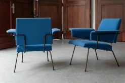 Pamono Easy Chairs by Rudolf Wolf, Set of 2