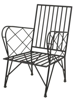 Pamono Eden Outdoor Iron Armchair with Cushions by Il Bronzetto><noscript><img width=