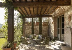 Pamono Eden Outdoor Iron Armchair with Cushions by Il Bronzetto><noscript><img width=