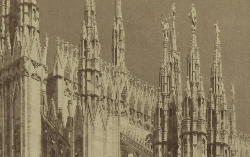 Outlet Pamono Edizioni Brogi, Milan Cathedral, 1870, Photograph