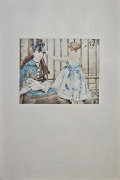 Outlet Pamono Edouard Manet, Gare St.-Lazare, 1918, Lithograph