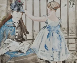 Outlet Pamono Edouard Manet, Gare St.-Lazare, 1918, Lithograph