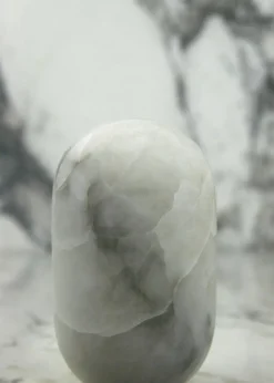 Best Pamono Edouard Sankowski for Krywda, Arc-0 Rainbow Sculpture, Alabaster and Glass