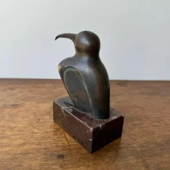 Pamono Edouard-Marcel Sandoz, Sculpture Representing a Hummingbird, Bronze><noscript><img width=