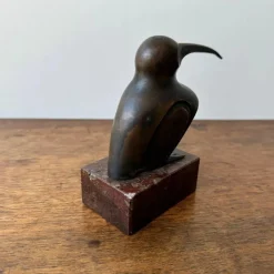 Pamono Edouard-Marcel Sandoz, Sculpture Representing a Hummingbird, Bronze><noscript><img width=