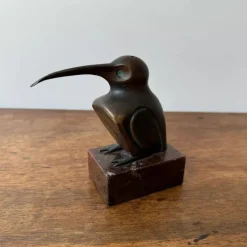 Pamono Edouard-Marcel Sandoz, Sculpture Representing a Hummingbird, Bronze><noscript><img width=