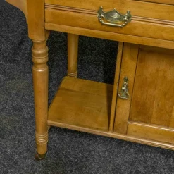 Pamono Edwardian Birch Washstand><noscript><img width=