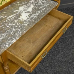 Pamono Edwardian Birch Washstand><noscript><img width=