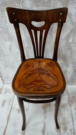 Outlet Pamono Edwardian Childs Correctional Chair from Thonet, 1902