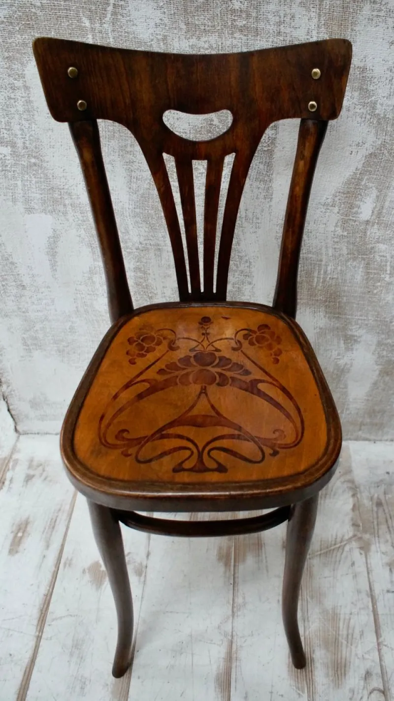 Outlet Pamono Edwardian Childs Correctional Chair from Thonet, 1902