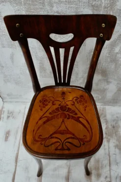 Outlet Pamono Edwardian Childs Correctional Chair from Thonet, 1902