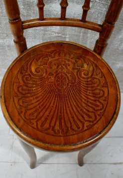 Pamono Edwardian Correctional Children's Chair, 1902><noscript><img width=