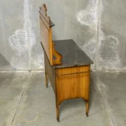 Pamono Edwardian Marble Top Washstand, 1890s><noscript><img width=