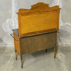 Pamono Edwardian Marble Top Washstand, 1890s><noscript><img width=