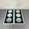Best Pamono Egizia Series Mirrors by Ettore Sottsass, 1980s, Set of 2