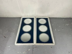 Best Pamono Egizia Series Mirrors by Ettore Sottsass, 1980s, Set of 2