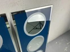 Best Pamono Egizia Series Mirrors by Ettore Sottsass, 1980s, Set of 2