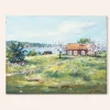New Pamono Egon Lennart Karlsson, Swedish Spring, Oil on Panel, Framed
