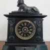 Pamono Egyptian Revival Mantel Clock by D. Munsey of Cambridge> Clocks