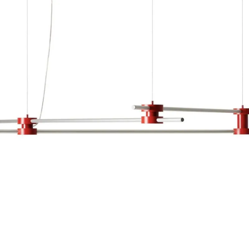 Pamono Eitie Triangle Horizontal Lamp by Tobia Scarpa for Cassina> Floor Lamps