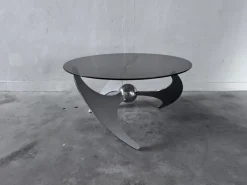 Pamono Elica Coffee Table by L. Campanini, 1970s> Coffee & Side Tables