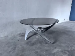Pamono Elica Coffee Table by L. Campanini, 1970s> Coffee & Side Tables