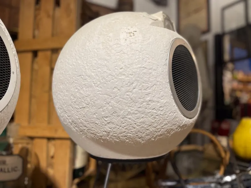 Online Pamono Elipson BS 404 Speakers in Sculptural Fiberglass, France, 1960s, Set of 2