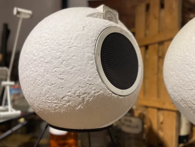 Online Pamono Elipson BS 404 Speakers in Sculptural Fiberglass, France, 1960s, Set of 2