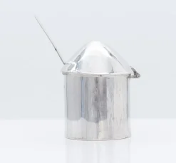 Online Pamono Elizabeth II Modernist Sterling Silver Cruet Set, Birmingham, 1965, Set of 5