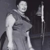 Hot Pamono Ella Fitzgerald in Concert, Germany, 1955, Original Vintage Photograph