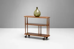 Pamono Elm Bookshelf by Lucian Ercolani for Ercol, 1960s><noscript><img width=