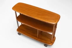 Pamono Elm Bookshelf by Lucian Ercolani for Ercol, 1960s><noscript><img width=