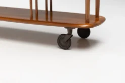 Pamono Elm Bookshelf by Lucian Ercolani for Ercol, 1960s><noscript><img width=