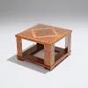 Pamono Elm Burr Side Table from Jean Claude Mahey, 1970s> Coffee & Side Tables