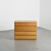 Pamono Elm Chest of Drawers from Maison Regain, France, 1970s> Dressers, Commodes & Chests