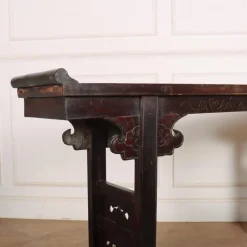 Pamono Elm Chinese Console Table, 1890s