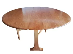 Online Pamono Elm Gate Leg Drop Leaf Dining Table by Lucian Ercolani for Ercol, 1960s