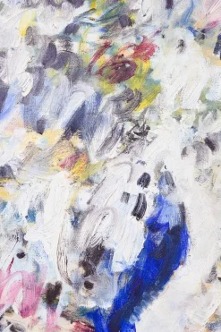 Outlet Pamono Emanuele Bettini, Vase of Flowers, 1963, Oil on Canvas