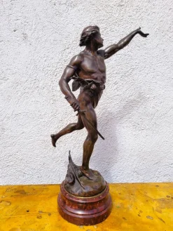 Pamono Emile Picault, Victoria, Bronze Sculpture, Late 19th Century