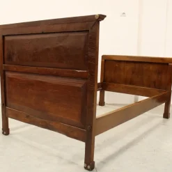 Pamono Empire Bed in Walnut, 1800s><noscript><img width=