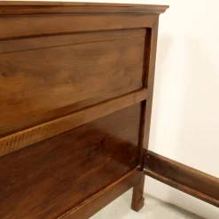 Pamono Empire Bed in Walnut, 1800s><noscript><img width=
