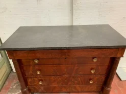 Pamono Empire Chest of Drawers with Detached Columns, 1800s><noscript><img width=