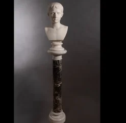 Outlet Pamono Empire Italian Black and White Marble Column