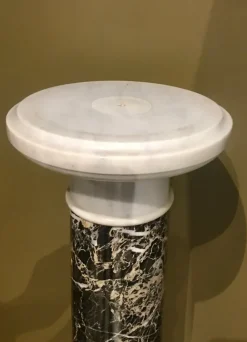 Outlet Pamono Empire Italian Black and White Marble Column