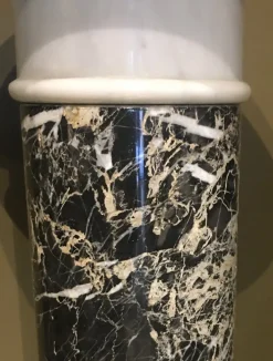Outlet Pamono Empire Italian Black and White Marble Column